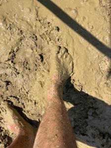 digging a well on the farm, a typical day